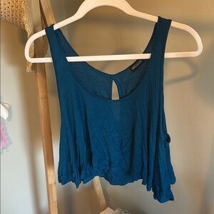 Silence + Noise Teal Women's Top